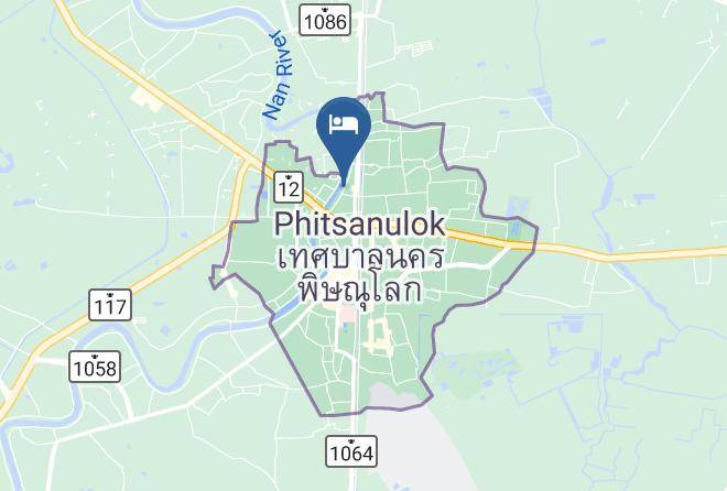 Amphoe Mueang Phitsanulok - Yodia Heritage Boutique Hotel Maps
