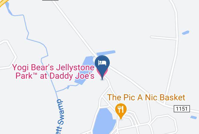 Columbus - Yogi Bear's Jellystone Park At Daddy Joe's Maps