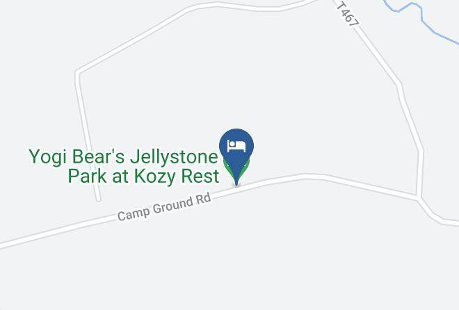 Butler - Yogi Bear's Jellystone Park At Kozy Rest Maps