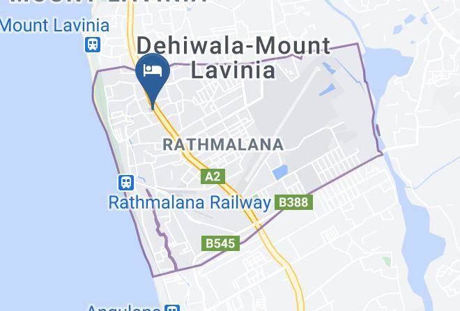 Colombo - Yoho Emirates Inn Maps