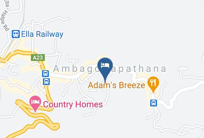 Badulla - Lavender Homestay Maps