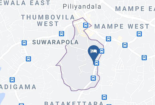 Colombo - Lute Inn Piliyandala Maps