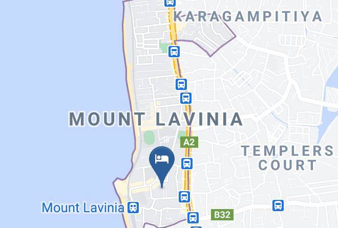 Colombo - Yoho Mount Peace Hotel Maps