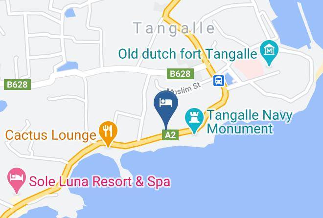 Galle - Sea View Tourist Inn Maps