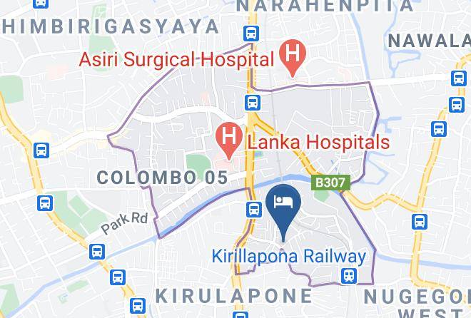 Colombo - Yoho Solid Hotel Polhengoda Maps