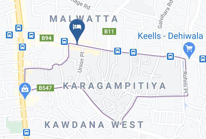 Colombo - Yoho Sudarshana Mawatha Maps