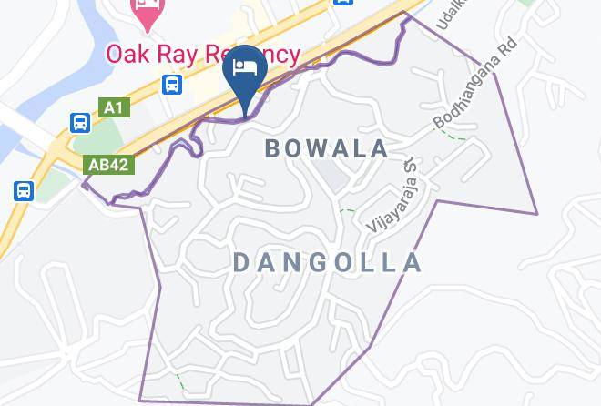 Kandy - Yoho Teirack Bungalow Maps
