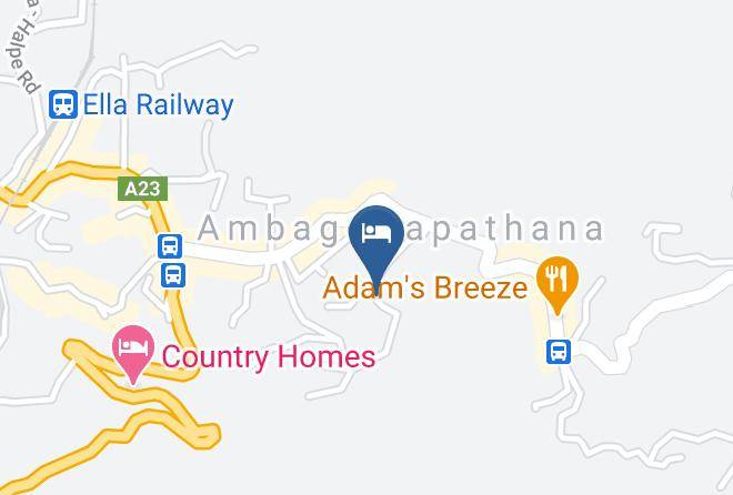 Badulla - Yoho The Horizon Root Inn Maps