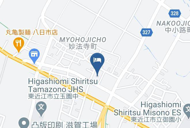 Higashiomi City - Yokaichi Royal Hotel Maps