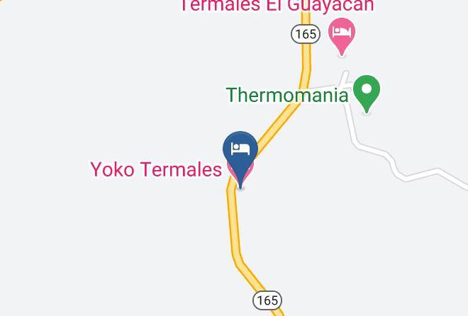 Bagaces - Yoko Termales Maps
