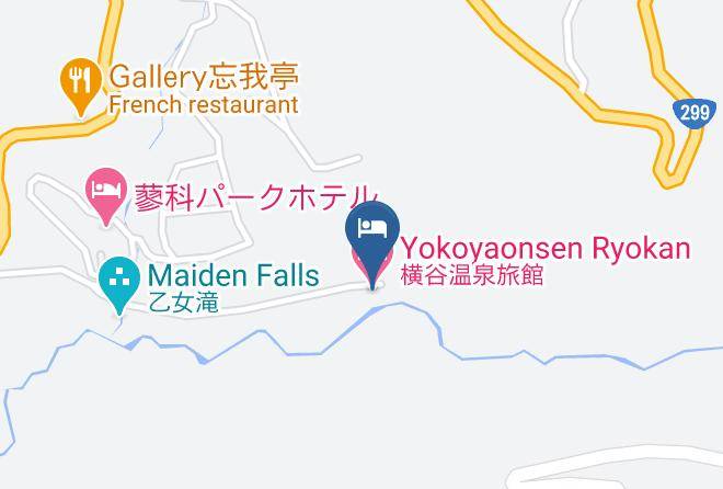Chino City - Yokoyaonsen Ryokan Maps