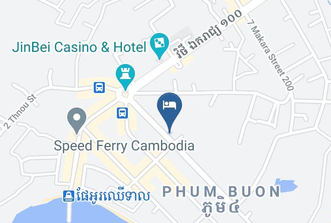 Preah Sihaknuk Town - Yolanda Hotel Maps