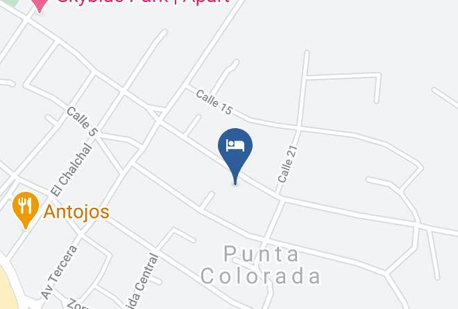 Piriapolis - Yolisville Cabanas Punta Colorada Maps
