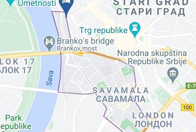 Belgrade City - Yolo Savamala Maps
