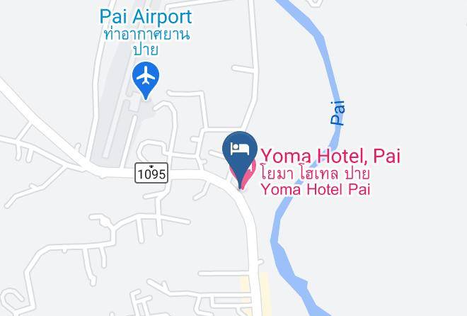 Amphoe Pai - Yoma Hotel Maps
