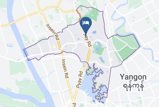 Yangon West - Yoma Hotel Maps