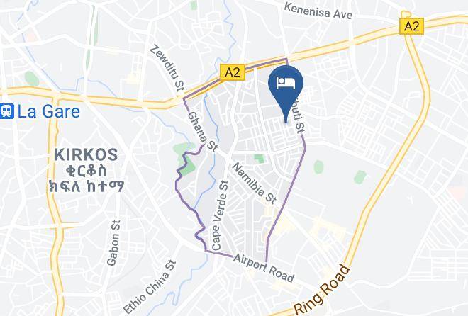 Addis Ababa - Yomi Hotel Maps