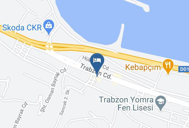 Yomra - Yomra Residence Otel Maps