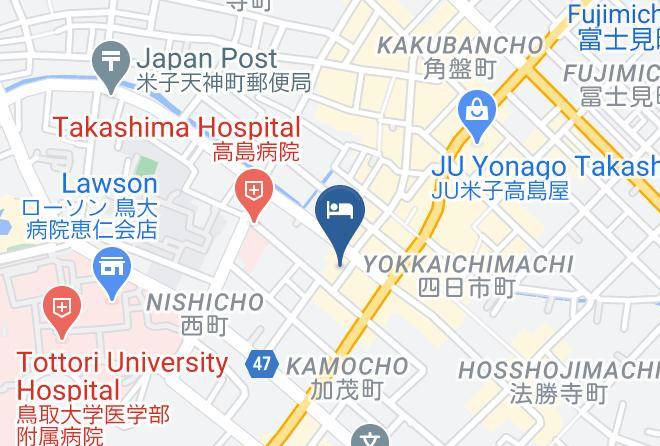 Yonago City - Yonago New Urban Hotel Maps