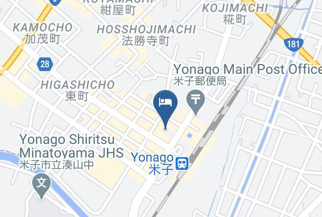 Yonago City - Yonago Washington Hotel Plaza Maps