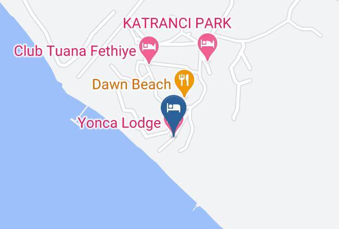 Mugla - Yonca Lodge Maps
