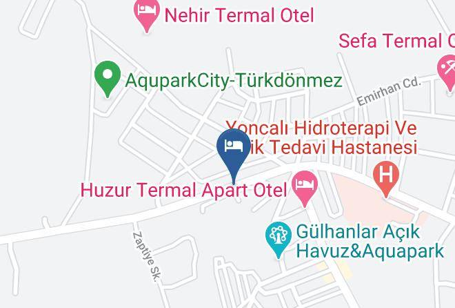 Kutahya - Yoncali Termal Otel & Spa Maps
