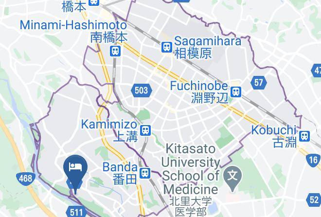 Sagamihara City Chuo Ward - Yoneyama Hotel Maps
