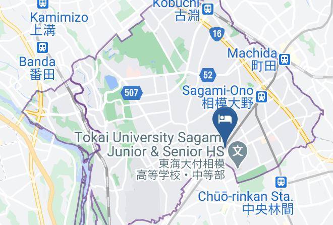 Sagamihara City Minami Ward - Yoneyama Hotel Maps