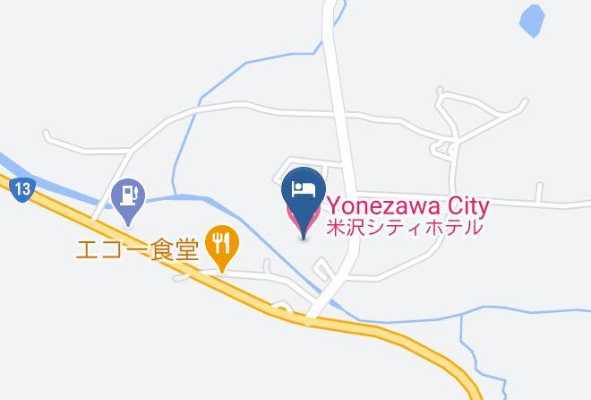 Yonezawa City - Yonezawa City Hotel Maps