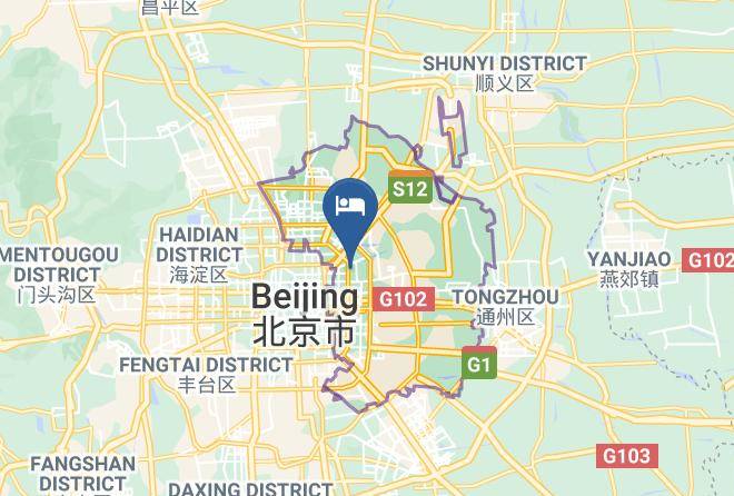 Chaoyang District - Yong An Hotel Maps