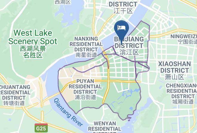 Hangzhou - Yong'en Business Hotel Maps