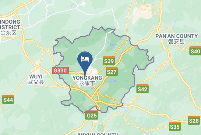 Jinhua - Yong Kang Hotel Maps