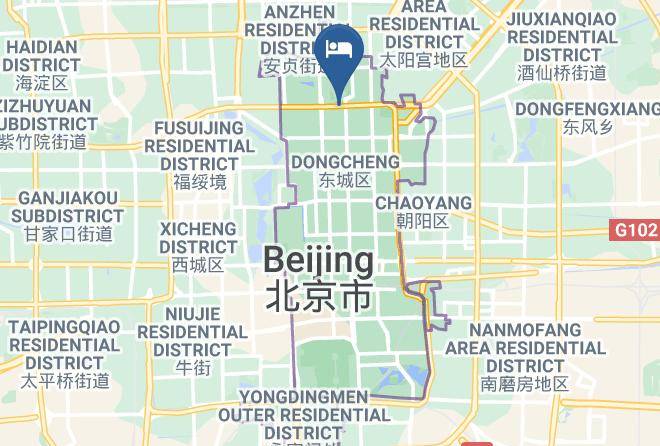 Dongcheng District - Yong Sheng Xuan Youth Hotel Beijing Maps
