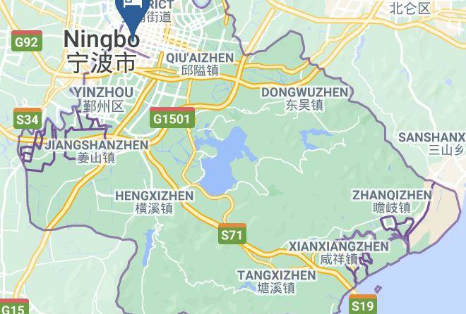 Ningbo - Yonggang Hotel Maps