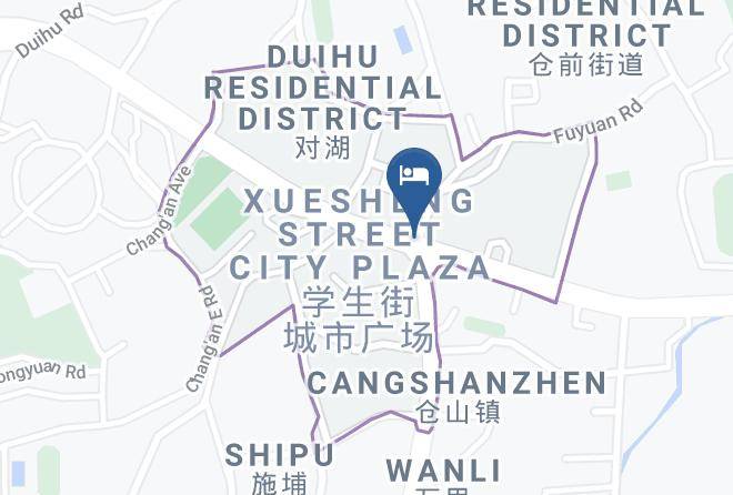 Yonghong Hotel Fuzhou Map
