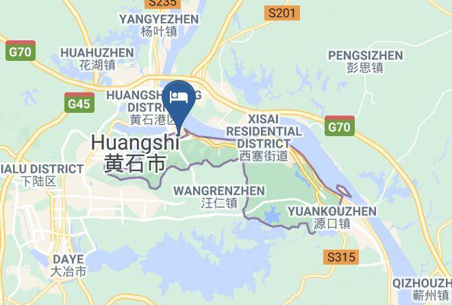 Huangshi - Yonghong Hotel Maps