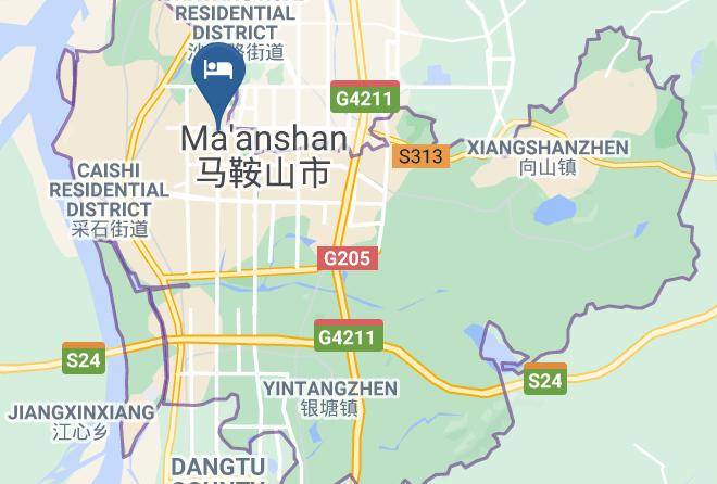 Maanshan - Yongsheng Hotel Maps