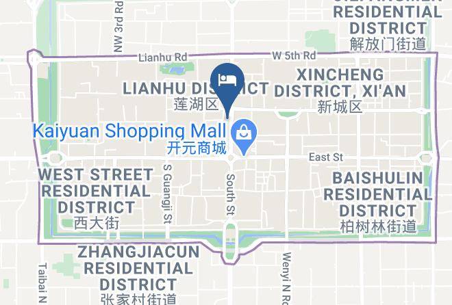 Xi An - Yongtai Hotel Maps