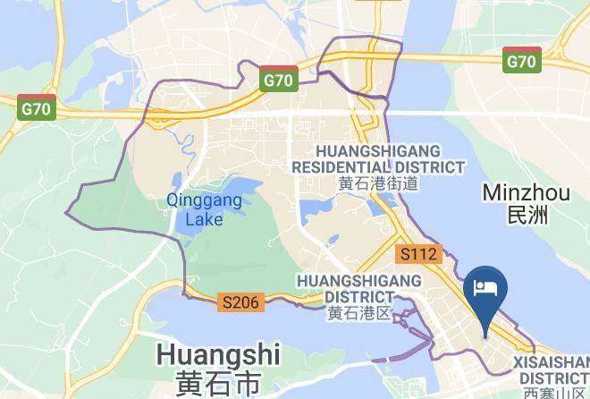 Huangshi - Yongxing Hotel Maps