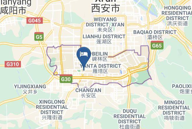 Xi An - Yongyangfang Art Hotel Maps