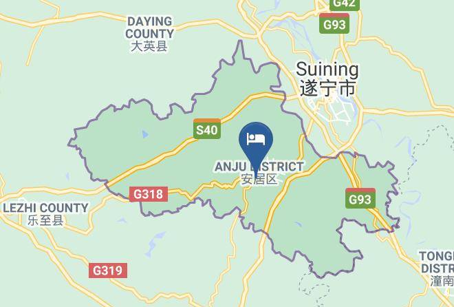 Suining - Yongzheng International Hotel Maps