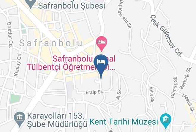 Safranbolu - Yorgancioglu Konak Otel Maps