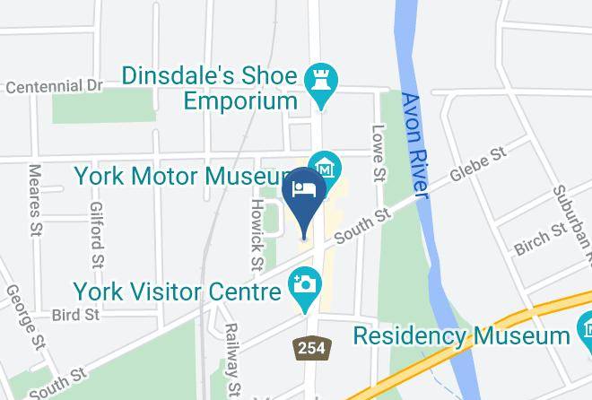 York - York Castle Hotel Maps