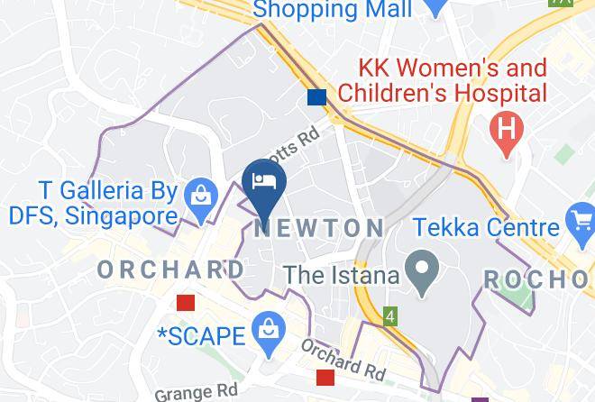 Newton - York Hotel Singapore Maps