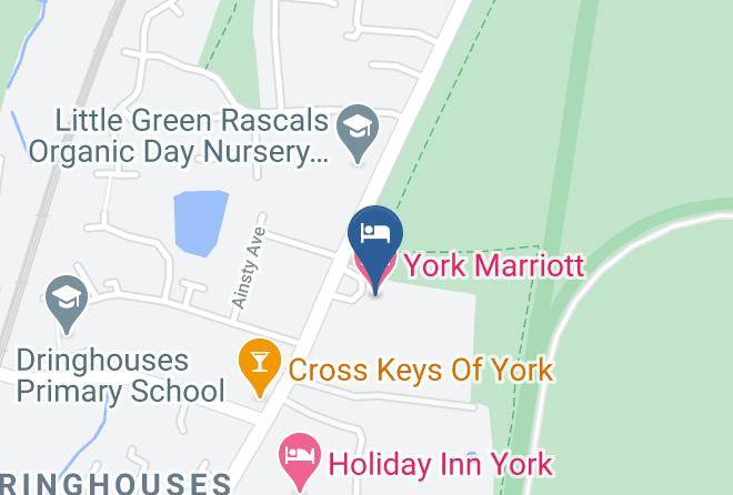 York Marriott Hotel Map