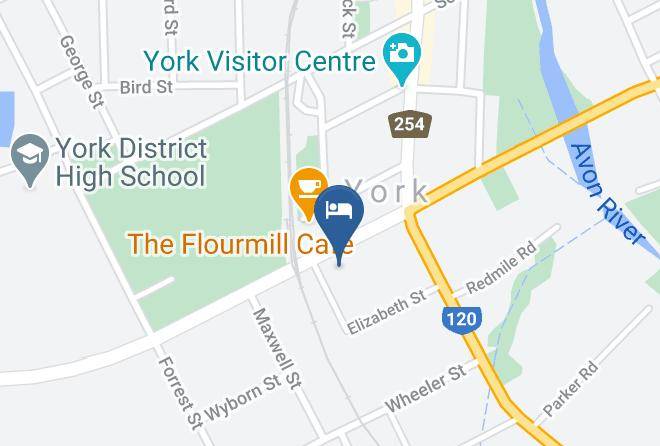 York - York Motel Maps