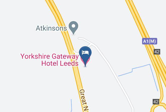 North Yorkshire - Yorkshire Gateway Hotel Leeds Maps