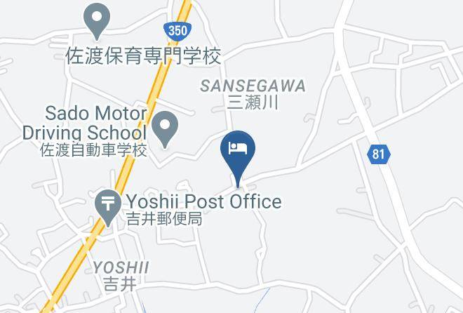 Sado City - Yosabei Hiruma Cafe Maps