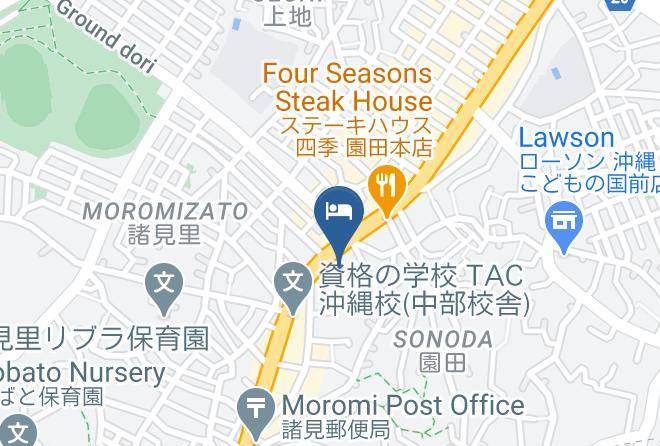 Okinawa City - Yoshida Hotel Maps