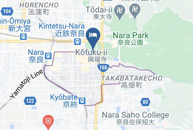 Nara City - Yoshidaya Maps